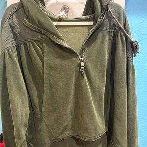 FP Movement by Free People Olive Green Jacket